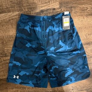 Under Armour Navy and Black Camo Shorts